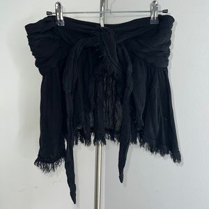 🔹 Free People Cotton Gauze Swim Bottom Cover Up